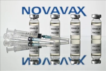 Hình minh họa vaccine phòng Covid-19 của hãng dược Novavax. (Ảnh: AFP/TTXVN)