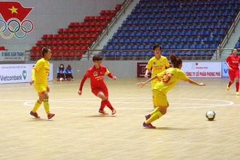 Khai mạc Giải Futsal nữ vô địch quốc gia năm 2022