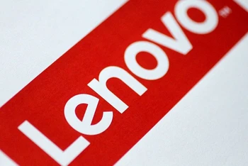Logo của hãng Lenovo. (Ảnh: Reuters)