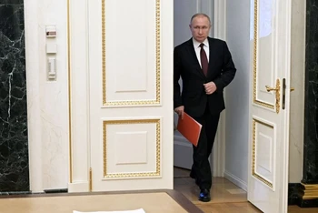 Tổng thống Nga Vladimir Putin. (Ảnh: Sputnik/Điện Kremlin)