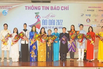 Các Đại sứ Lễ hội Áo dài năm 2022.