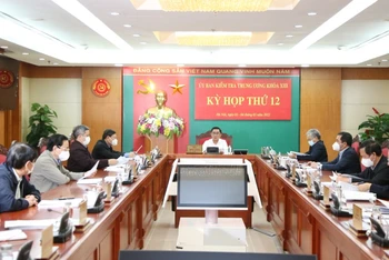 Xem xét kết quả kiểm tra có dấu hiệu vi phạm đối với Ban Thường vụ Tỉnh ủy Bình Thuận và Ban Thường vụ Đảng ủy Học viện Quân y