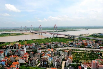 Quy hoạch phân khu hai bên sông Hồng đang được xây dựng để tạo thêm động lực phát triển Thủ đô.