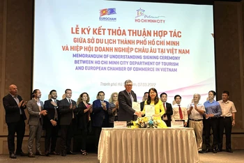Sở Du lịch Thành phố Hồ Chí Minh và EuroCham ký kết hợp tác.