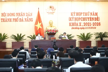 Kỳ họp thứ 5 Hội đồng nhân dân thành phố Đà Nẵng khóa X, nhiệm kỳ 2021-2026.