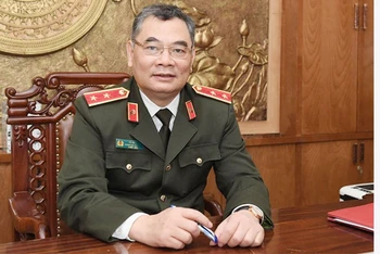 Trung tướng Tô Ân Xô, Chánh Văn phòng, người phát ngôn Bộ Công an.