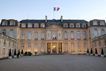 Toàn cảnh Điện Elysee của Pháp. (Ảnh: Reuters)