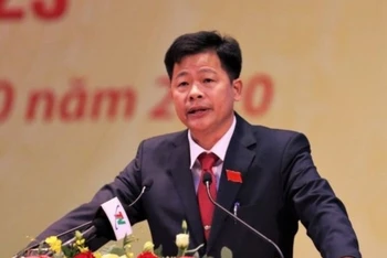 Ông Phan Mạnh Cường, Ủy viên Ban Thường vụ Tỉnh ủy, Bí thư Thành ủy Thái Nguyên, tỉnh Thái Nguyên. (Ảnh: VOV)