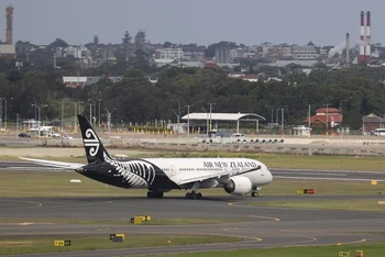Máy bay của hãng hàng không Air New Zealand. (Ảnh minh họa: REUTERS)