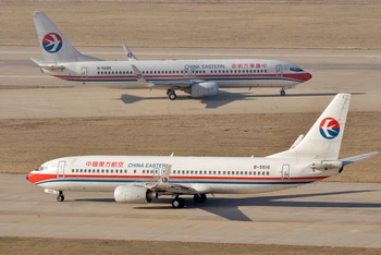 Máy bay của hãng hãng China Eastern Airlines. (Ảnh minh họa: Reuters)