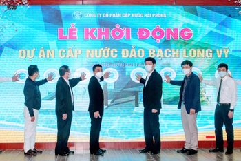 Khởi động dự án cấp nước sạch cho huyện đảo Bạch Long Vĩ.