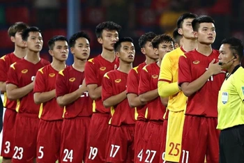 Các cầu thủ U23 Việt Nam. (Ảnh: VFF)