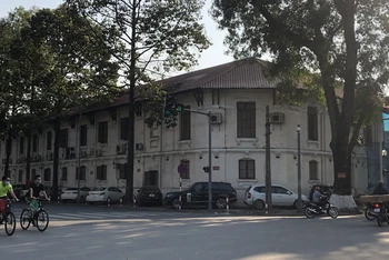 Một góc tòa nhà 61 Trần Phú (Ảnh: VOV).