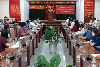 Phát động Giải  báo chí về xây dựng Đảng tỉnh Phú Yên năm 2022.