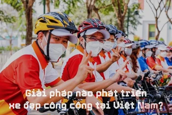 Giải pháp nào phát triển xe đạp công cộng tại Việt Nam?