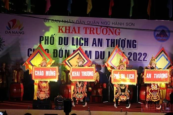 Khai trương tuyến Phố du lịch An Thượng mở đầu đề án kinh tế đêm Đà Nẵng.
