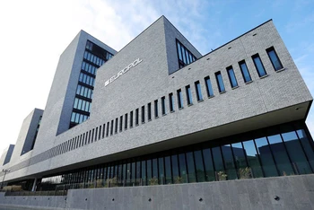 Trụ sở của Cơ quan Cảnh sát châu Âu (Europol) tại Hà Lan. (Ảnh REUTERS)
