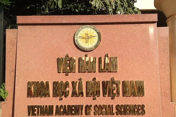 Viện Hàn lâm Khoa học xã hội Việt Nam.