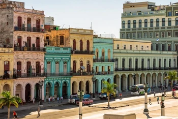 Quang cảnh thủ đô La Habana của Cuba. (Ảnh: Getty Images)
