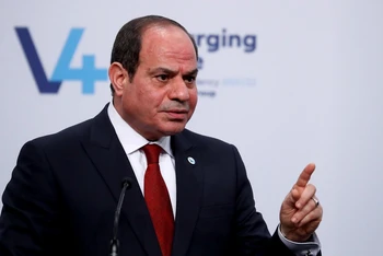 Tổng thống Ai Cập Abdel-Fattah El-Sisi. (Ảnh: Reuters)
