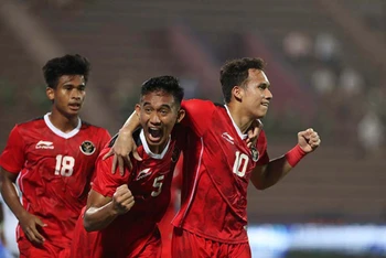 U23 Indonesia giành 3 điểm sau chiến thắng trước U23 Timor Leste. (Ảnh: Getty)