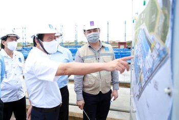 Phó Thủ tướng Chính phủ Lê Văn Thành kiểm tra, chỉ đạo lấy lại tiến độ Dự án Nhà máy Nhiệt điện Thái Bình 2.