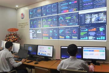 Hoạt động của Trung tâm điều hành thông minh thành phố Biên Hòa, tỉnh Đồng Nai.