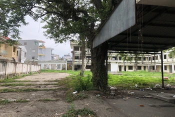 Sau khi các đơn vị chuyển về trụ sở mới, khu đất Bệnh viện đa khoa Đồng Nai (khu trung cao) và Ban Bảo vệ chăm sóc sức khỏe cán bộ cũ bị bỏ hoang nhiều năm nay.
