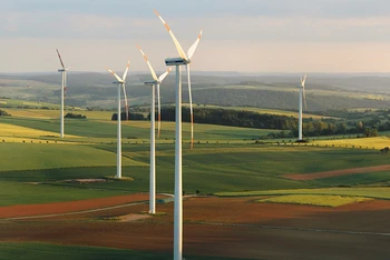 Đức tăng cường đầu tư cho ngành công nghiệp điện gió.
