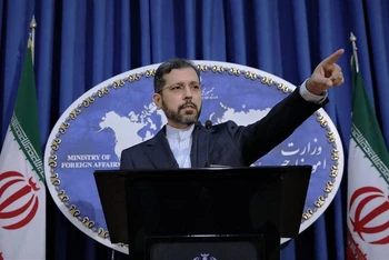 Người phát ngôn Bộ Ngoại giao Iran Saeed Khatibzadeh. (Ảnh: Bộ Ngoại giao Iran)