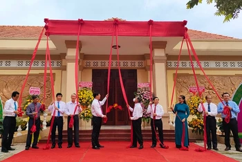 Khánh thành Nhà trưng bày “Chủ tịch Hồ Chí Minh với Cách mạng Việt Nam”.