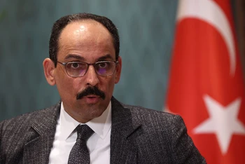 Ông Ibrahim Kalin - cố vấn chính sách đối ngoại của Tổng thống Recep Tayyip Erdogan. (Ảnh: Reuters)