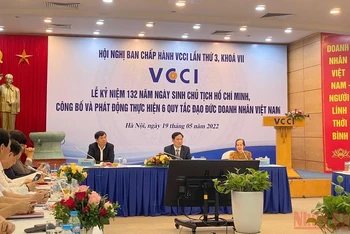 Lễ kỷ niệm 132 năm Ngày sinh Chủ tịch Hồ Chí Minh, công bố và phát động thực hiện 6 quy tắc đạo đức doanh nhân Việt Nam.