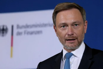 Bộ trưởng Tài chính Đức Christian Lindner. (Ảnh: Reuters)