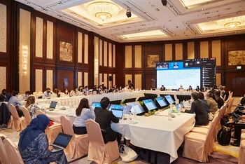 Phiên họp Hội nghị các quan chức cấp cao lần thứ 2 (SOM2) APEC diễn ra tại Bangkok ngày 19/5.