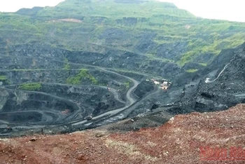Không giải phóng được mặt bằng, mỏ than Khánh Hòa có nguy cơ dừng khai thác từ năm 2023. 