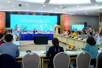 Lễ phát động Chương trình đánh giá, công bố doanh nghiệp bền vững Việt Nam.