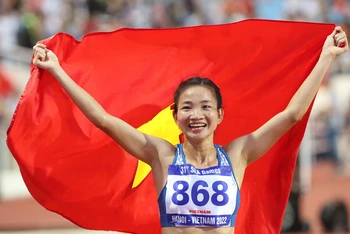 Ảnh đẹp SEA Games 31: Vận động viên Nguyễn Thị Oanh