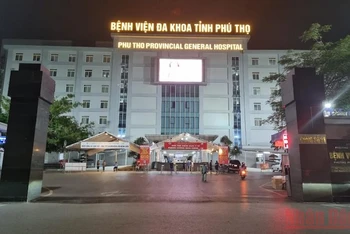 Bệnh viện Đa khoa tỉnh Phú Thọ, nơi ông Trần Gia Phú công tác.