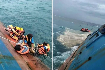Một vụ chìm phà ở Indonesia năm 2018. (Ảnh minh họa: REUTERS)