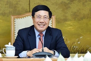 Phó Thủ tướng Thường trực Chính phủ Phạm Bình Minh.
