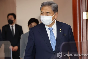 Ngoại trưởng Hàn Quốc Park Jin. (Ảnh: Yonhap)