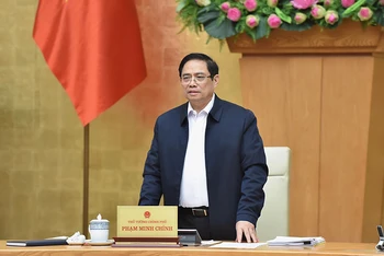 Thủ tướng Phạm Minh Chính. (Ảnh: TRẦN HẢI)