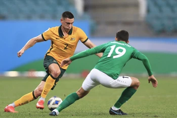 U23 Australia có một trận đấu khó khăn trước U23 Turkmenistan. (Ảnh: Ngọc Duy)