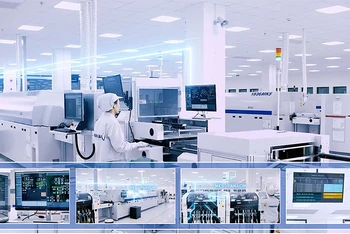 Hệ thống sản xuất thông minh MES - Panacim tại Nhà máy Điện tử thông minh Phenikaa.