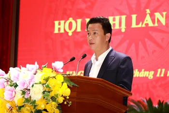 Bí thư Tỉnh ủy Hà Giang Đặng Quốc Khánh là Trưởng Ban Chỉ đạo phòng, chống tham nhũng, tiêu cực tỉnh.