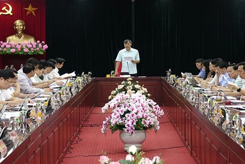 Tỉnh Sơn La họp quán triệt, triển khai thực hiện Kết luận của Thủ tướng Chính phủ.