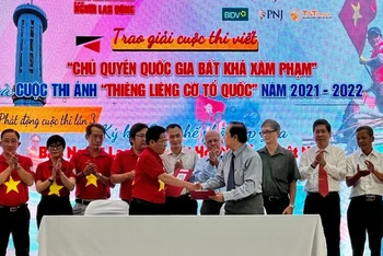 Báo Người Lao Động và Hội Nghề cá Việt Nam ký kết quy chế phối hợp.