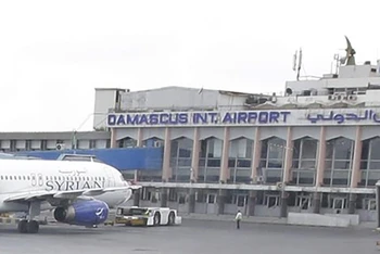 Sân bay Damascus.(Nguồn: AP/TTXVN)