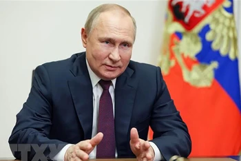 Tổng thống Nga Vladimir Putin. (Ảnh: AFP/TTXVN)